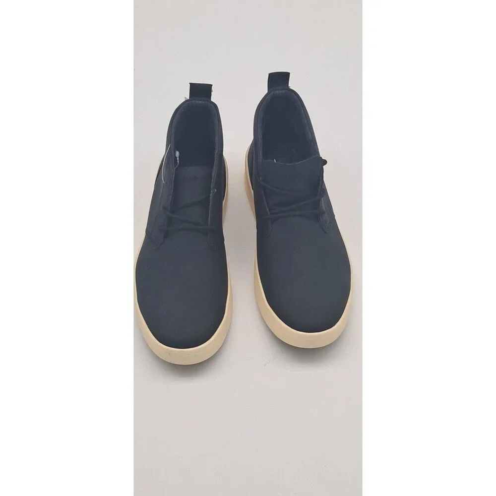Izod Palmer Boots Men's 8 Black Chukka Memory Foam Shoes